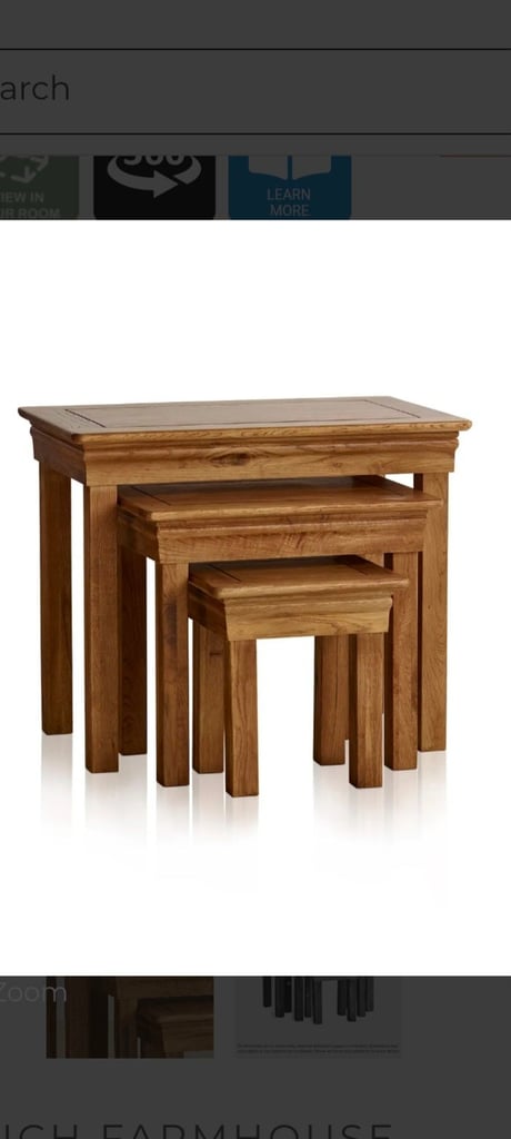 Oak Furnitureland - French Farmhouse Rustic Set