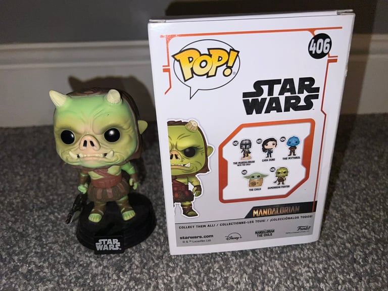 image for Disney Star Wars Gamorrean Fighter Funko Pop Bobblehead (406)