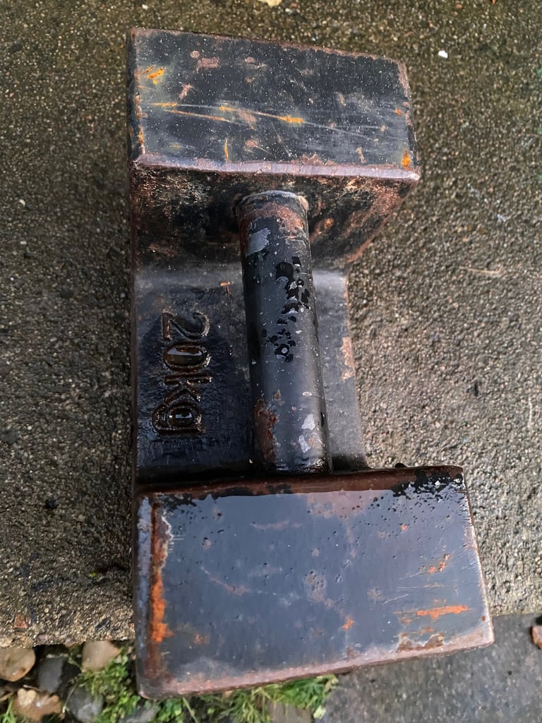 image for Cast iron weight 20kgs 