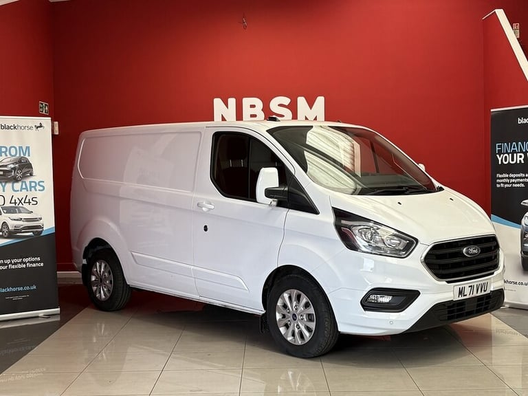 2021 Ford Transit Custom 2.0 EcoBlue 130ps Low Roof Limited Van Auto PANEL VAN DIESEL Automatic
