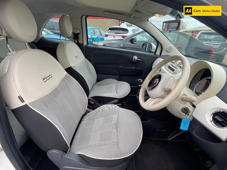 2015 Fiat 500 1.2 Lounge 3dr [Start Stop] HATCHBACK PETROL Manual