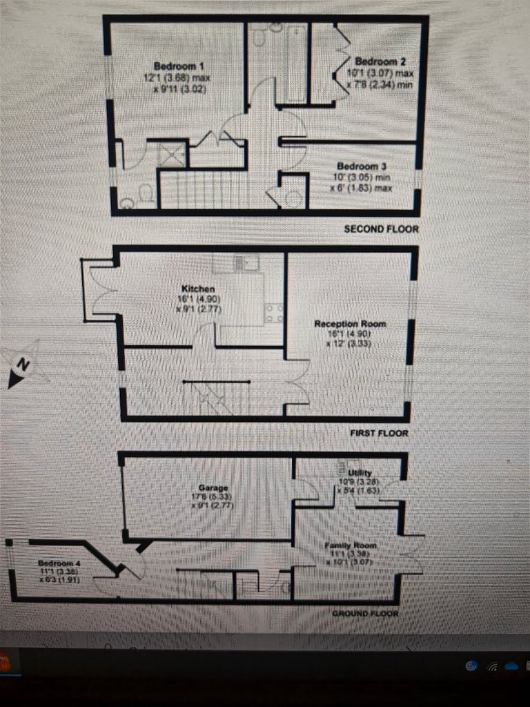 Large 5 bed house, 3 bathrooms ideal for 2 families to share near Nuffield hospital