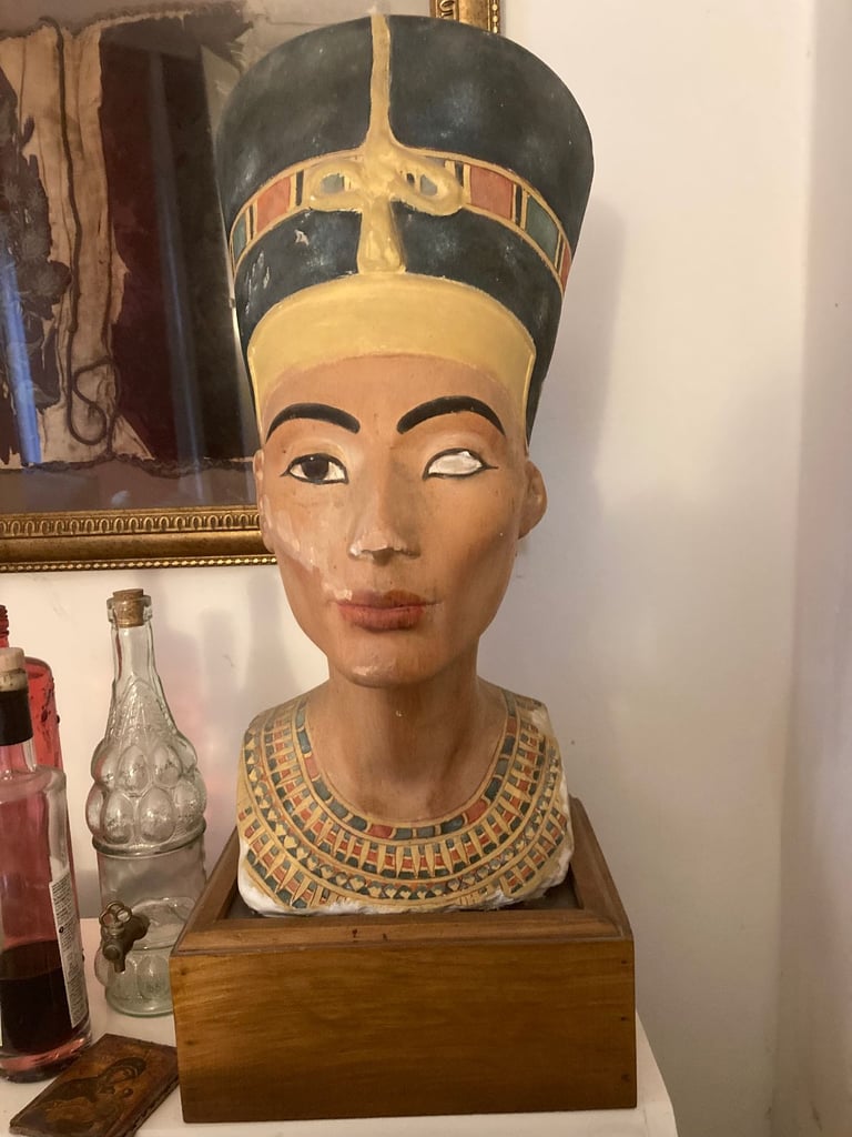 Reproduction of Nefertiti Bust