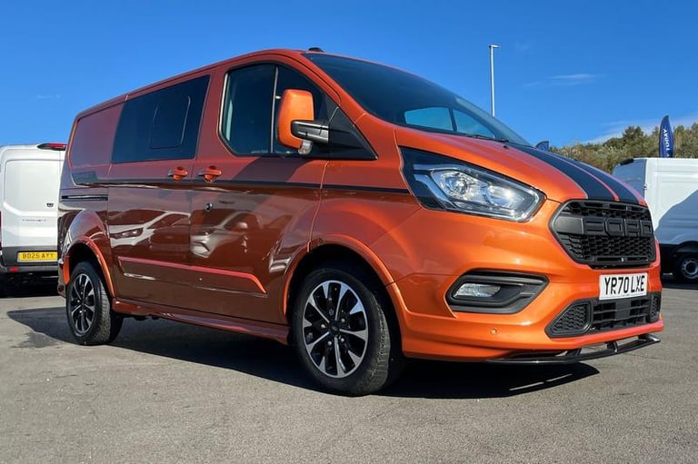 2020 Ford Transit Custom 320 Sport L1 SWB Double Cab FWD 2.0 EcoBlue 185ps Low Roof NAVIGATION, R...