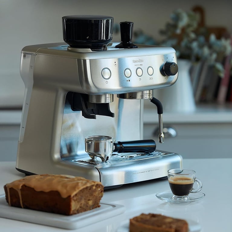 Breville Max Bean to Cup Barista Coffee Machine with Extras and Warranty RRP £499