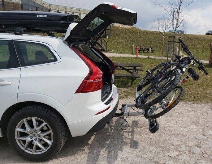 New GIRO for 2 E-Bikes Rack Carrier / Cycle  for 2 bikes w. Tilting - on Towbar