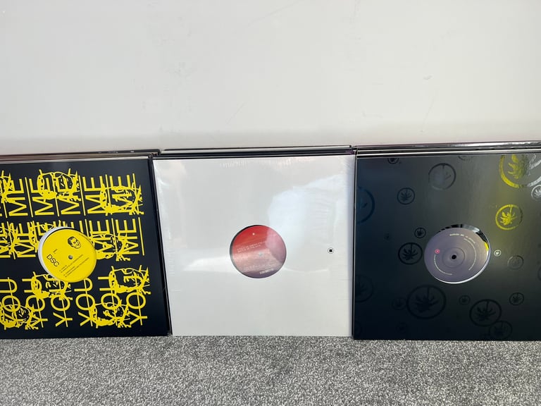 TECH HOUSE NEW mint unplayed condition bundle of 44 vinyl records