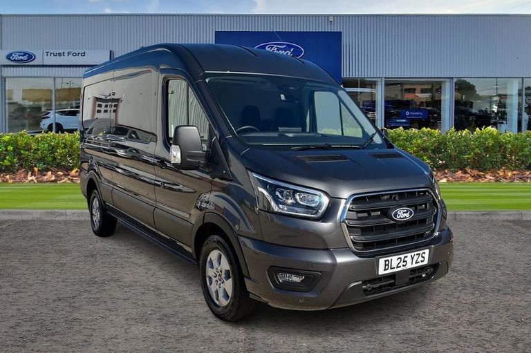 image for 2025 Ford Transit 350 Limited AUTO L3 H2 LWB Medium Roof FWD 2.0 EcoBlue 165ps, TRAILER TOW E Pan...