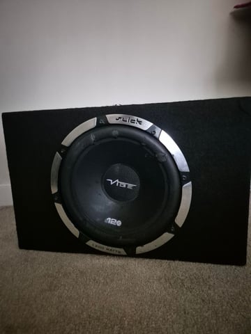 Subwoofer Vibe slick 1200 watt sub in Southside, Glasgow Gumtree