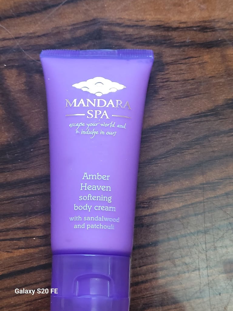 image for Luxury Amber Heaven Sandalwood & Patchouli Softening Body Cream - 35ml