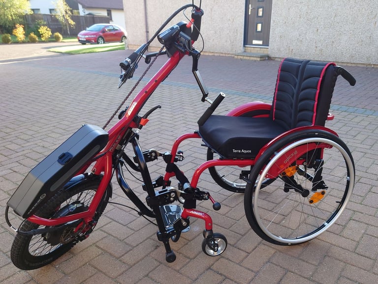 Quickie Hybrid Attitude Bike & Quickie Argon 2 Wheelchair
