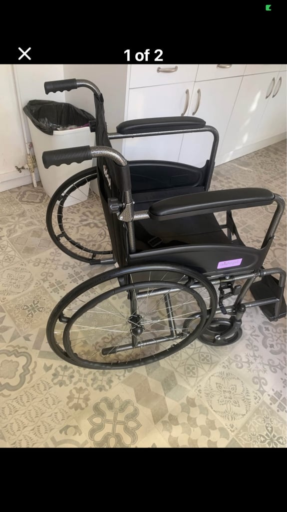 image for aidapt self propelled wheelchair 
