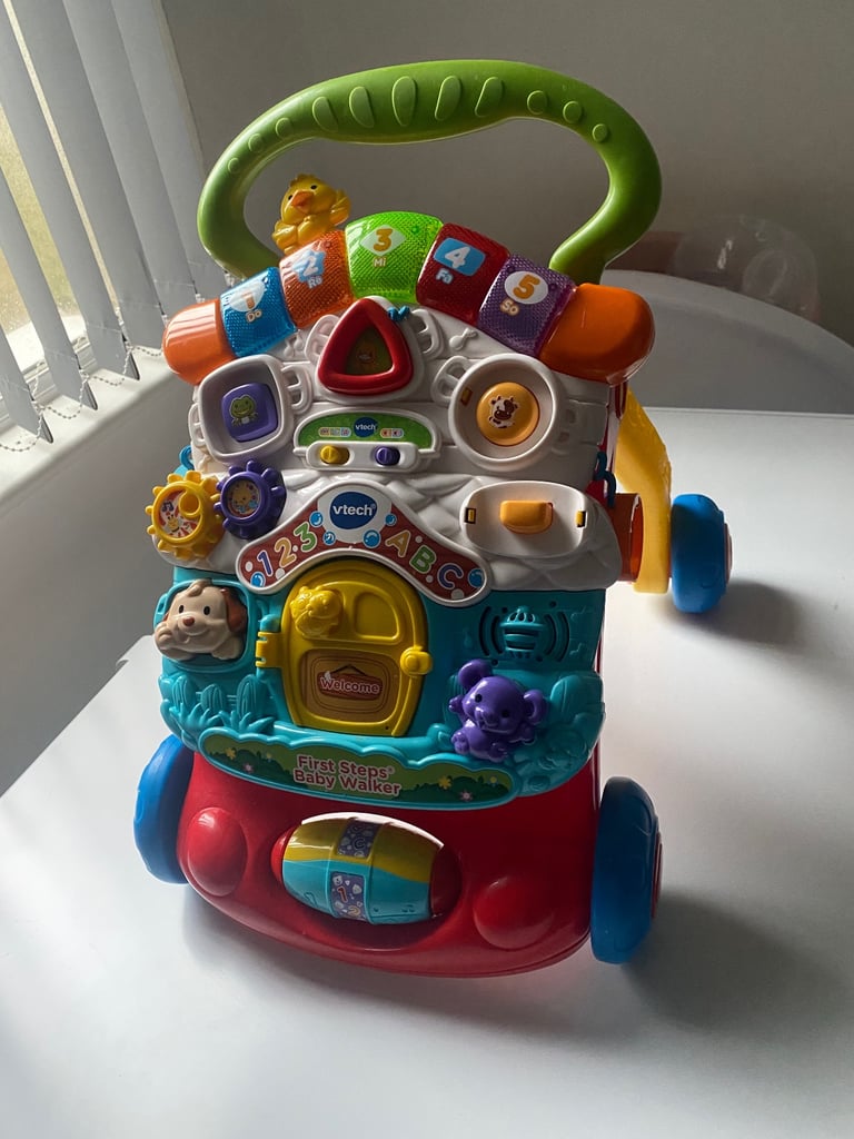 image for VTech First Steps Baby Walker Foldable Activity Centre Baby Walker