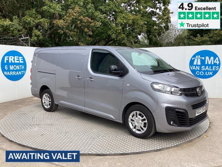 image for 2022 Vauxhall Vivaro Turbo D 3100 Sportive LWB L/R A/C Euro 6 LWB Panel Van Diesel Manual