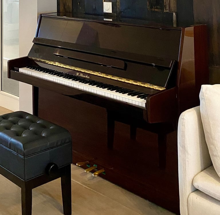 W. Streicher Piano and stool