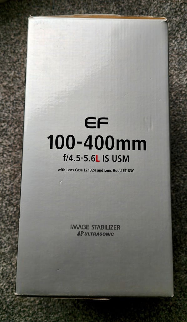 Canon EF 100-400mm f4.5-5.6L IS USM Camera Lens 