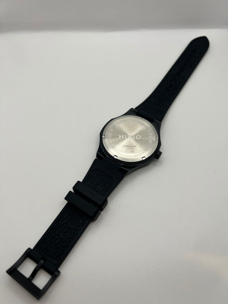 image for Hugo Boss 1530343 LIT Series Quartz Watch – 42mm Black Dial, Mint Condition