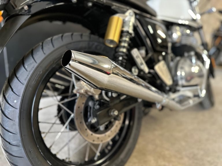 STUNNING ONE OWNER 2021/71 ROYAL ENFIELD CONTINENTAL GT 650 MOTORCYCLE