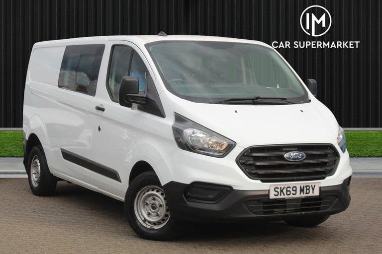 2019 Ford Transit Custom 2.0 300 EcoBlue Leader Crew Van L2 H1 Euro 6 (s/s) 5dr PANEL VAN Diesel ...