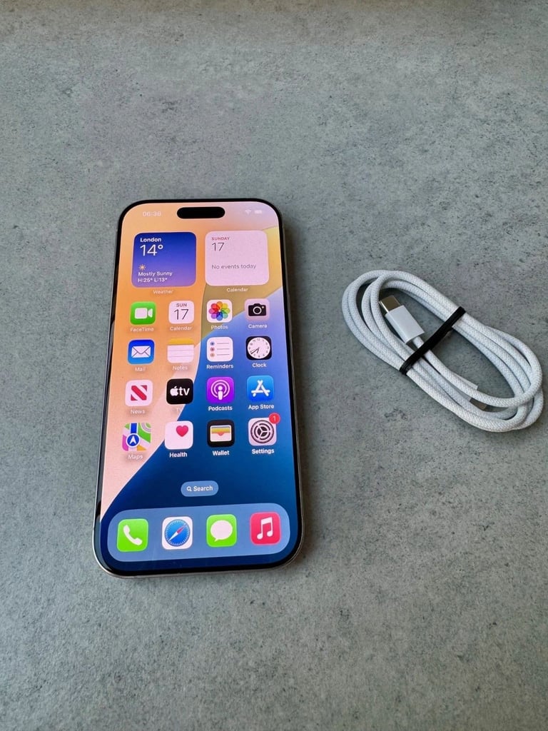image for Apple iPhone 16 Pro 512GB, White Titanium - Excellent Condition - Warranty - Factory Unlocked