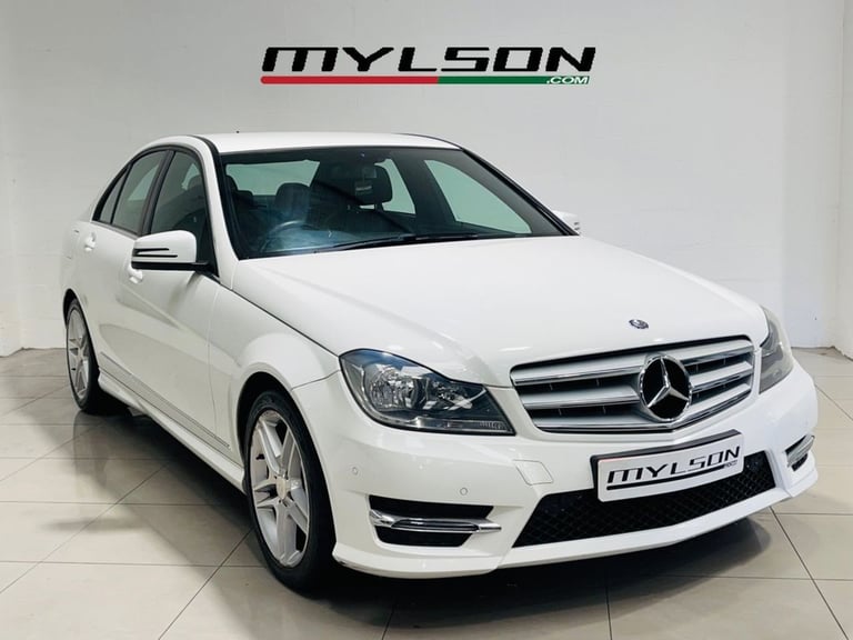 MERCEDES-BENZ C-CLASS C250 CDI AMG SPORT SALOON 4 DOOR WHITE 2013