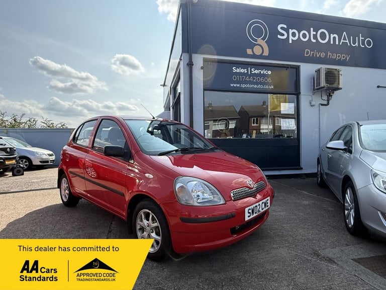 2002 Toyota Yaris 1.3 VVT-i 16v CDX Hatchback 5dr Petrol Automatic (160 g/km, 85 bhp) Hatchback P...
