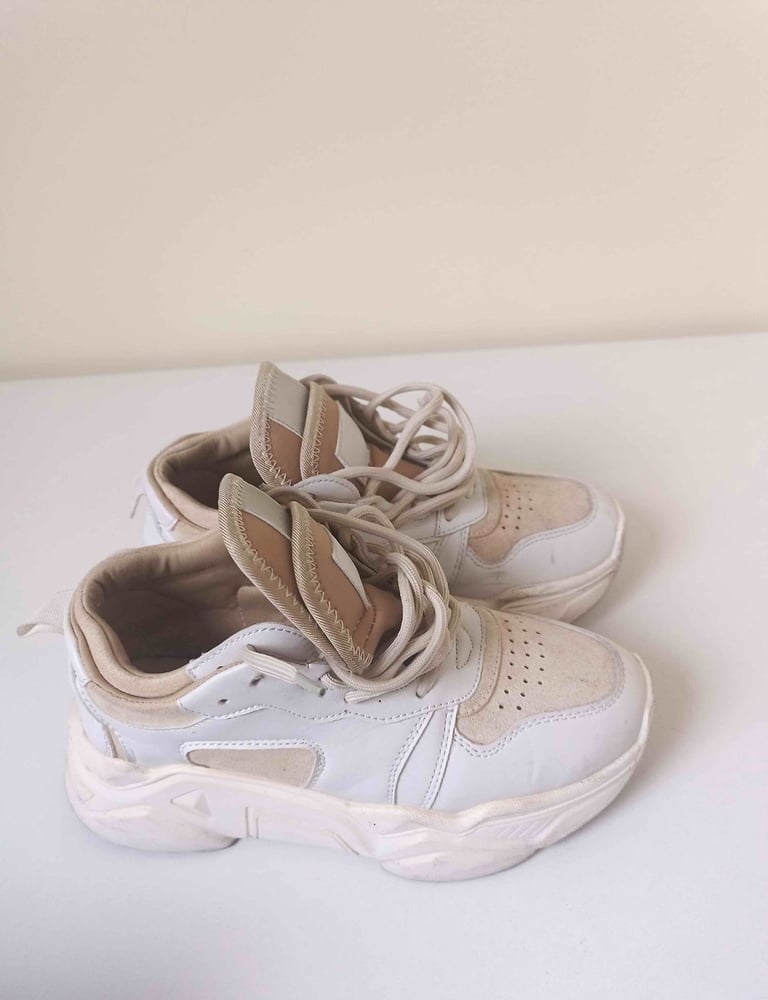 image for PrettyLittleThing Chunky platform Trainers.  Size: UK 5; EU 38 Clean, good condition
