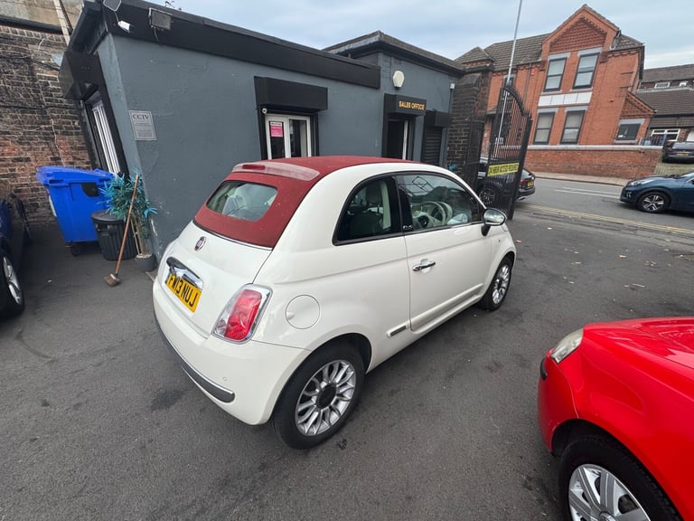 2013 Fiat 500 1.2 Lounge 2dr [Start Stop] CONVERTIBLE Petrol Manual