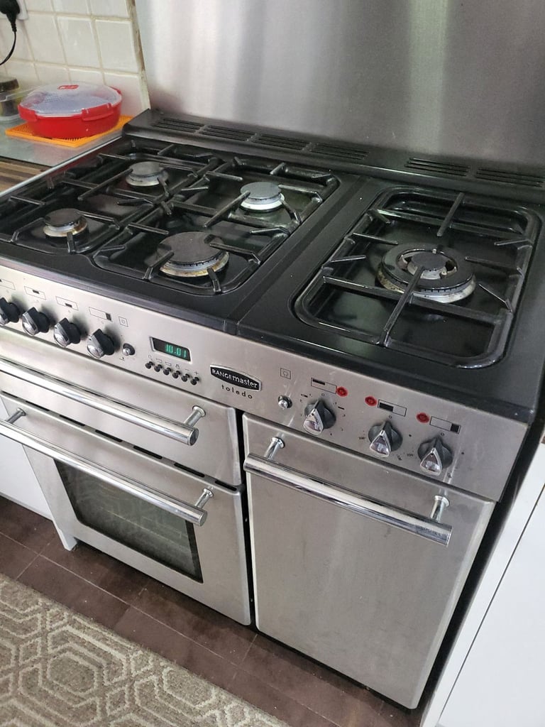 Rangemaster toleda 90 stainlell steel cooker