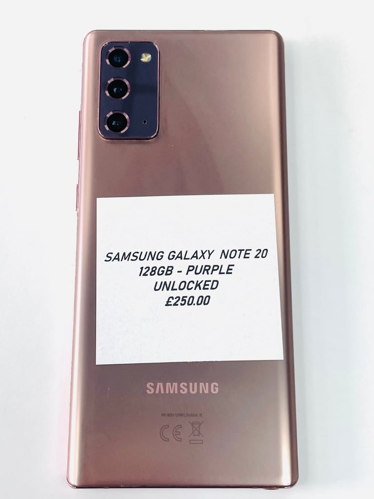 SAMSUNG GALAXY NOTE 10 -128GB -PURPLE UNlOCKED