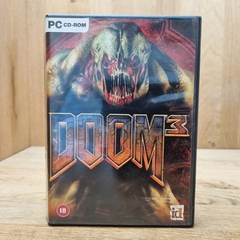 Doom 3 PC Cd-Rom Windows Game.