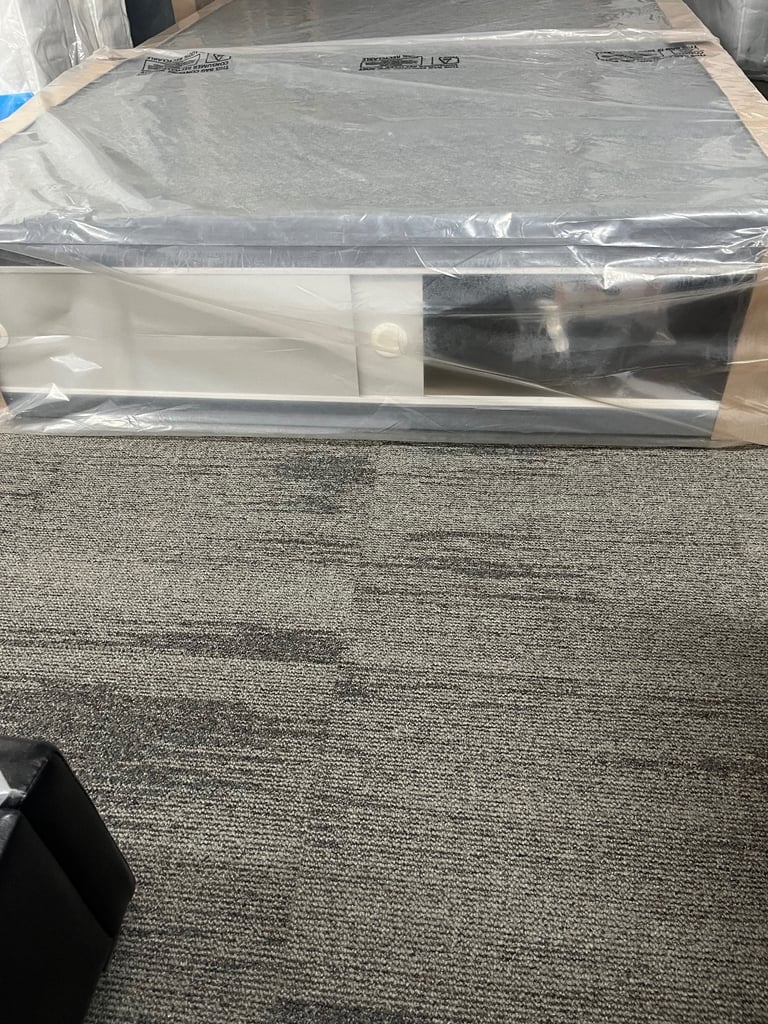 Air Sprung Divan Slide Store 4ft 6 Bed Base 