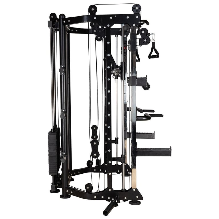 Infinity Multi Gym - (Cable Crossover Machine Smith Squat Rack Weights Multigym)