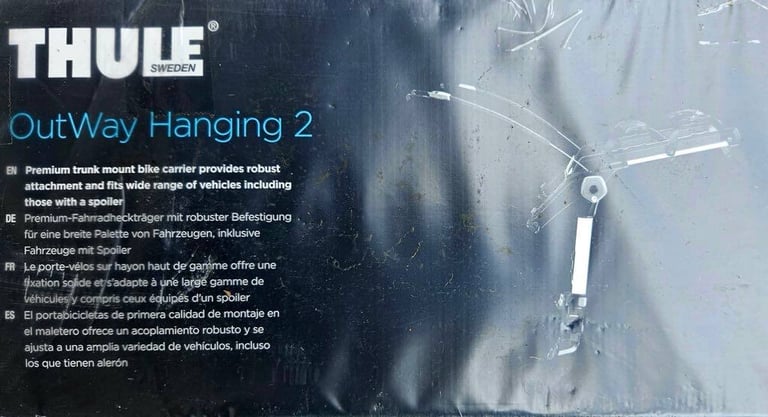 BRAND NEW THULE Outway hanging two bike carrier 