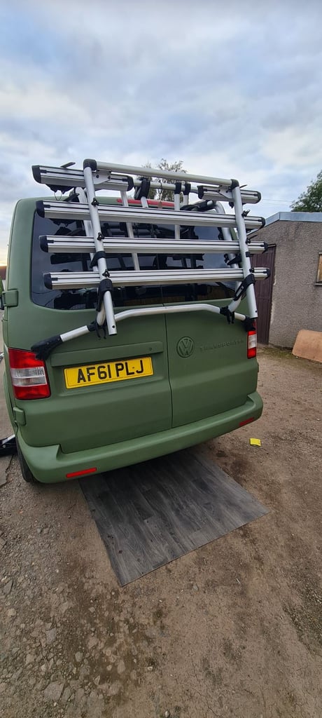 image for Vw T6 california campervan transporter bike rack genuine.