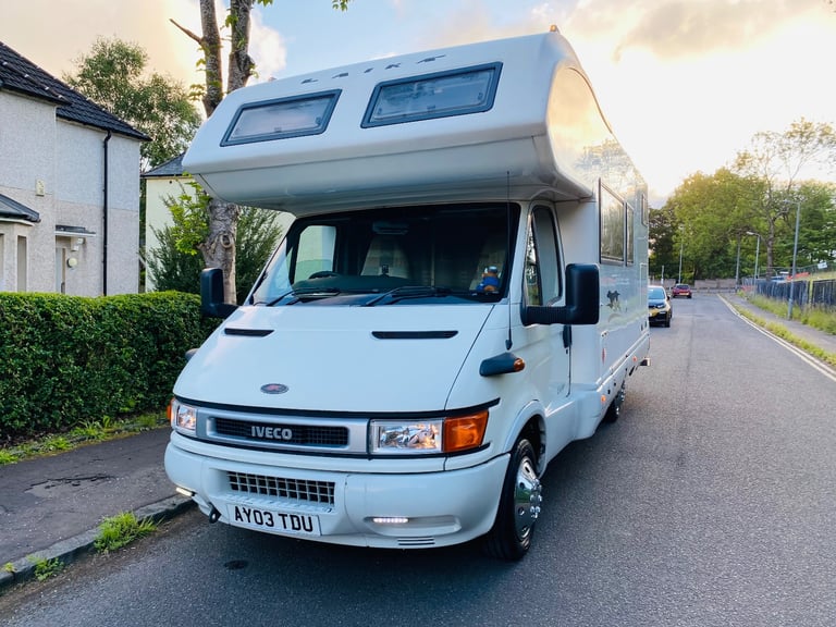 Iveco Laika Motorhome, Large Heated Garage, Winterised, Solar