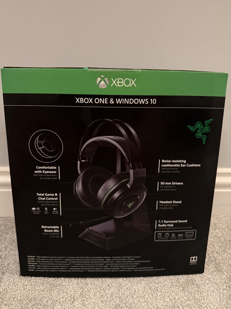 Razer Thresher Ultimate Gaming Headset for Xbox