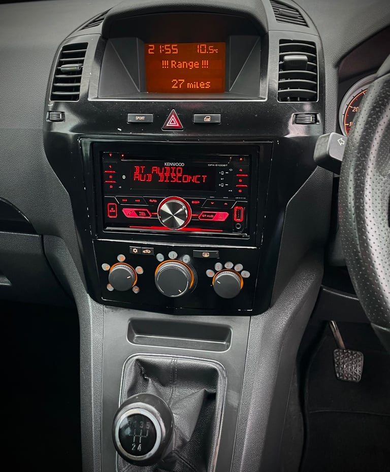 Vauxhall, ZAFIRA, MPV, 2008, Manual, 1796 (cc), 5 doors
