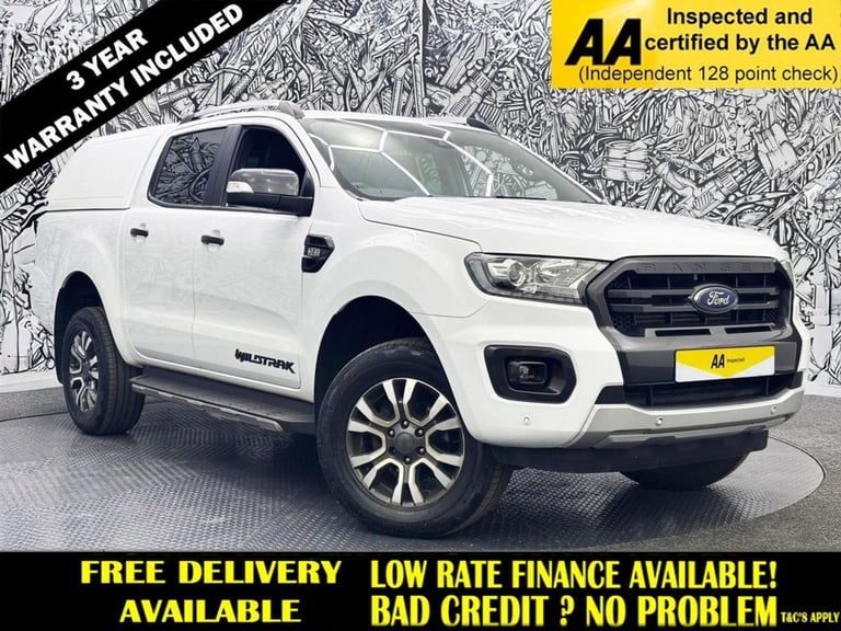 2019 Ford Ranger 3.2 TDCi Wildtrak Pickup Double Cab 4dr Diesel Manual 4WD Euro 6 (s/s) (200 PICK...