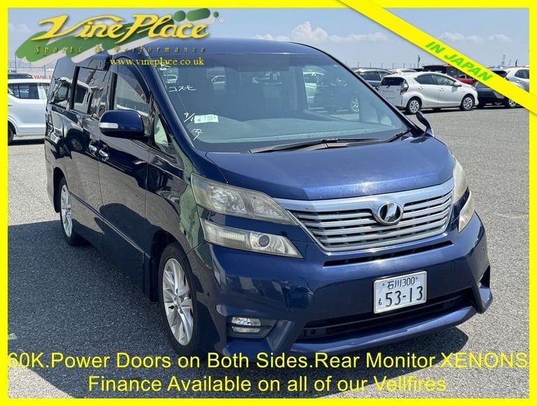 2010 Toyota Vellfire 2.4Z, 8 Seats, Auto MPV Petrol Automatic
