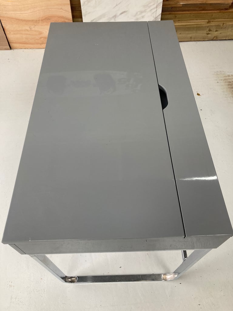 Grey desk