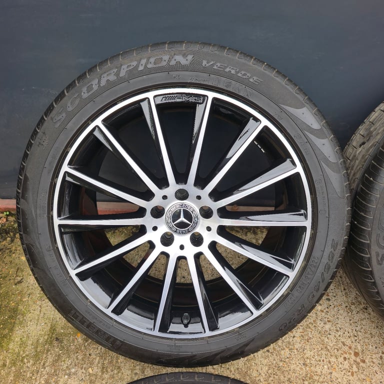 Genuine Mercedes GLC 20" Turbine Alloy Wheels AMG A2534012700 ML Night Edition