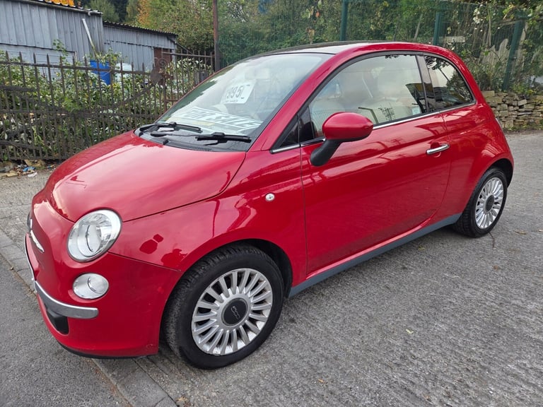2013 Fiat 500 1.2 Lounge 3dr [Start Stop] HATCHBACK Petrol Manual