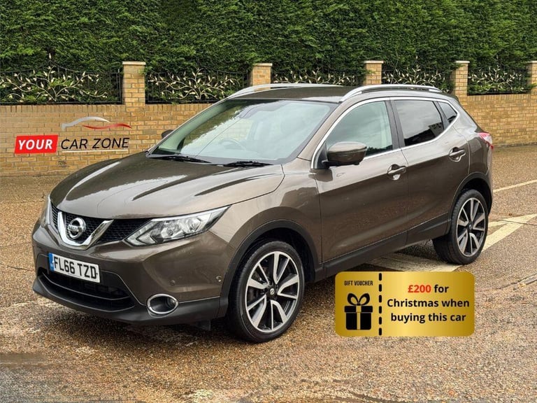 2016 Nissan Qashqai 1.2 Dig-t Tekna Suv HATCHBACK Petrol Automatic