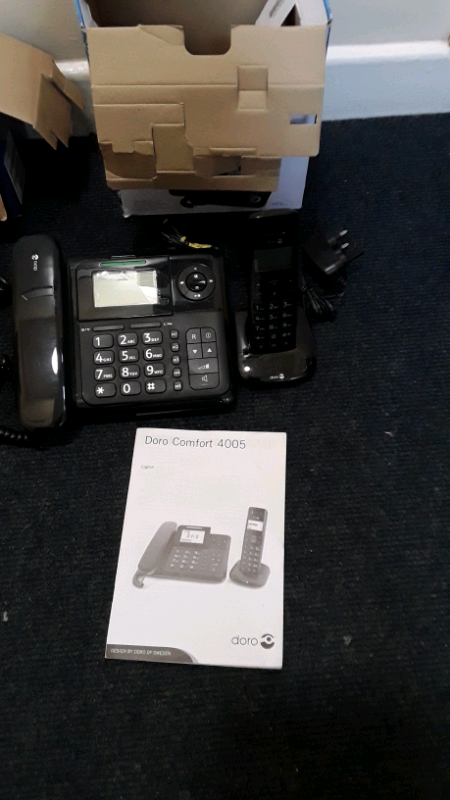 Telephone System Doro with station