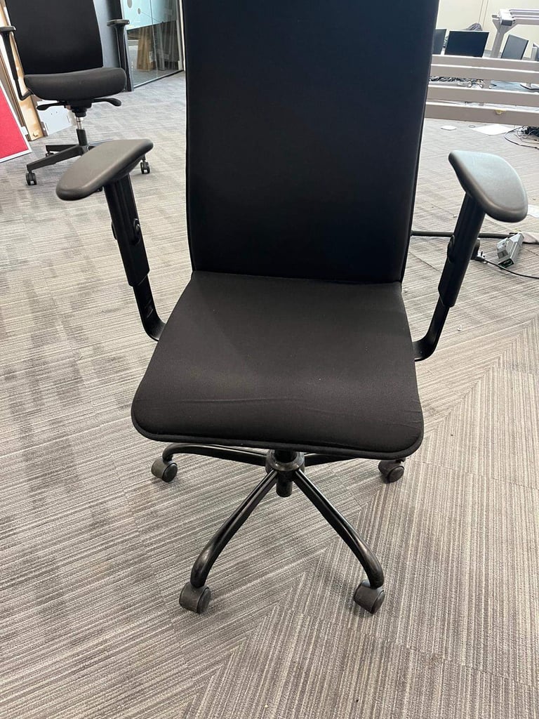 image for Narbutas Black Office Chairs