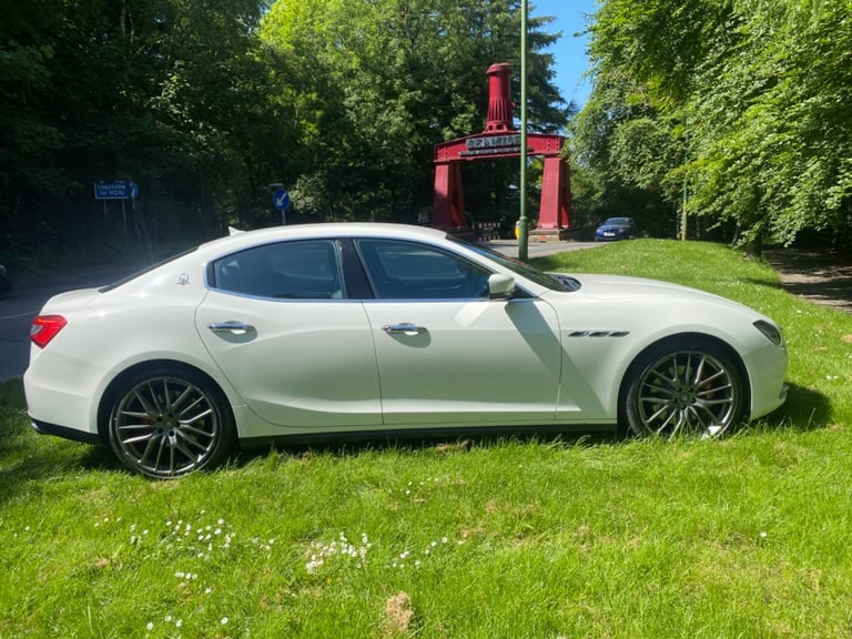 MASERATI GHIBLI DV6 White Auto Diesel, 2016 FSH