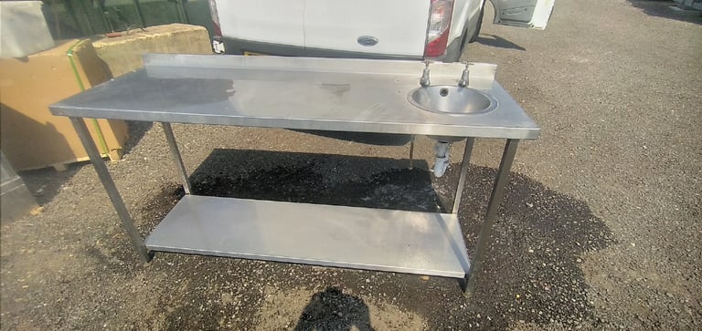 Catering equipment commercial stainless Steel sinks restaurant kitchen trailer items 