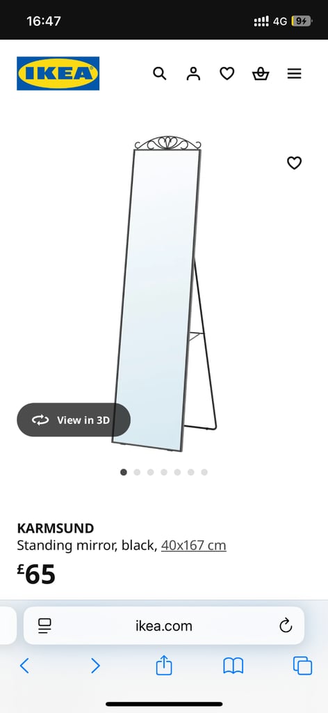 image for Standing mirror 