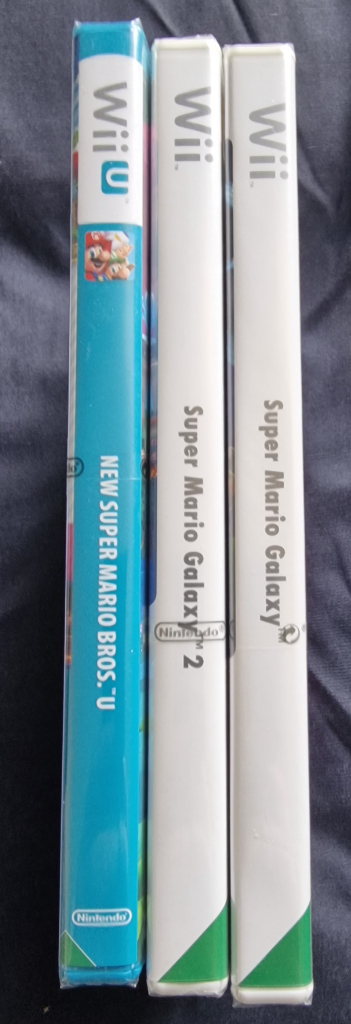 3 Factory sealed Nintendo Games (2 Wii & 1 Wii U) 